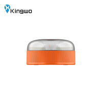 Kingwo NB IoT GPS-Tracker Notfallwarnleuchte mit SOS Straßenseitige Sicherheitsortungsgerät IP65 NT65
