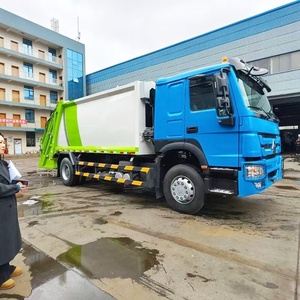 Howo 12 Ton Compactor Garbage Truck Compression Garbage Truck Refuse <b>Waste</b> Collection Truck - Product Image 2