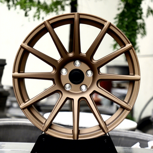 Cerchi in Lega di Alluminio Forgiato a <span class=keywords><strong>12</strong></span> Razze 5x114.3 da 18 <span class=keywords><strong>19</strong></span> 20 21 22 Pollici in Bronzo per Honda Accord, Hyundai Elantra N, Lexus RC F, Ford - Product Image 1