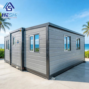 Casa Contenedor Prefabricada Expandible Ecológica de 75 mm con Paredes de EPS, de 20, 30 y 40 Pies, Moderna, Plegable y Apilable, de 1, 2 y 3 Dormitorios - Product Image 1