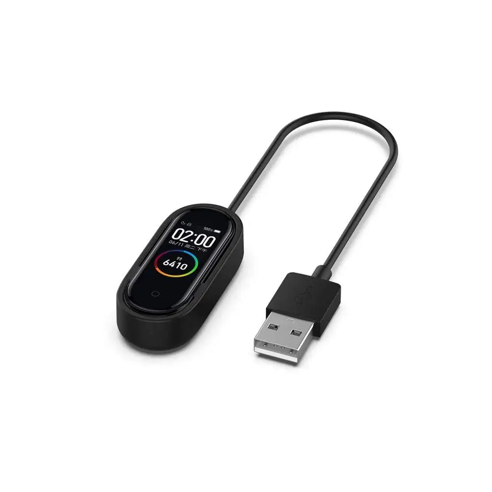 20cm 1 meter ABS Drop shipping smart watch usb charger for xiaomi mi band 4