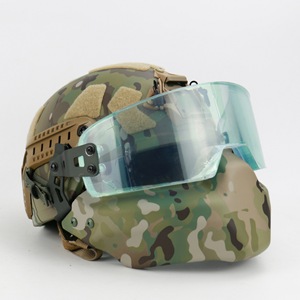 Casco Táctico Todo en Uno, Máscara Completa, para Juego y Entrenamiento, Producto de Seguridad de PE y ABS, Casco Táctico Balístico - Product Image 5