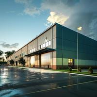 Estructura de Acero YUHUI para Almacenes Industriales, Taller de Equipos Mecánicos, Almacenamiento para Industria Pesada, Estructura de Acero Prefabricada