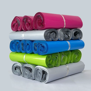 ถุงแพ็คสินค้ากันน้ำแบบหนาสีชมพู ขนาด 17x30 ซม. จำนวน 100 ชิ้น สำหรับเสื้อผ้า โลจิสติกส์  แบบปิดผนึกเอง รับผลิตตามสั่งขายส่ง - Product Image 5