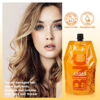 Masker rambut kolagen Karseell Label pribadi harga grosir Biotin organik minyak Argan perawatan rambut masker kolagen rambut