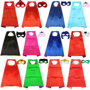 Europe Hot Kids Party Garçons et Filles Cosplay Vêtements Performance <span class=keywords><strong>Super</strong></span> <span class=keywords><strong>Hero</strong></span> Cape Vacances Enfants Halloween Cape et Masque pour les Yeux - Product Image 2