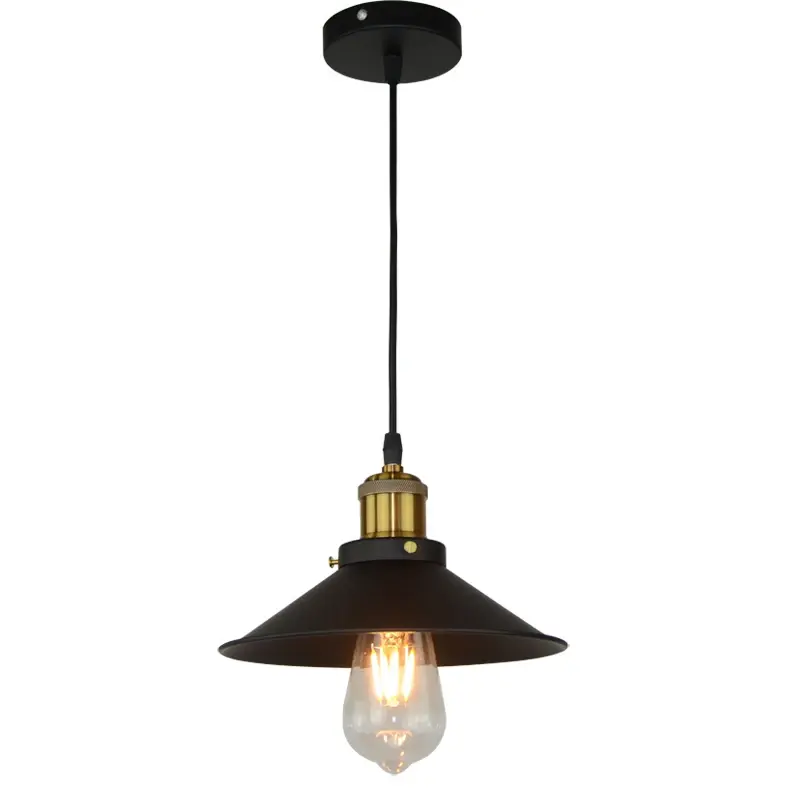 Moderne Hanglamp Vintage Industrieel Retro Café Bar Restaurant Kroonluchter Ijzeren Buiten Binnen E27 Houder Hanglamp