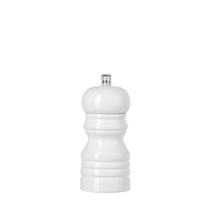 Moulin à sel en bois blanc HENDI, diamètre 50 mm x hauteur 113 mm, produit pour îlots et chariots de cuisine - Product Image 1