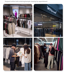 Sudadera con Capucha OEM de Invierno de 350g, Estilo Urbano, con Relieve 3D, de Algodón Grueso, para Hombre, con Cuello Alto y Relieve Personalizado - Product Image 6