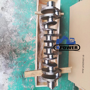 Nouvelles pièces de vilebrequin en acier forgé Xpower 21081098 DL06 noires pour excavatrice sur chenilles, machines de construction, matériaux de construction - Product Image 2