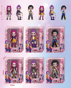 Оригинальные миниатюрные фигурки K-Pop группы <span class=keywords><strong>Devil</strong></span> Hunter из поливинилхлорида, аксессуары для аниме, модели игрушек, куклы - Product Image 5