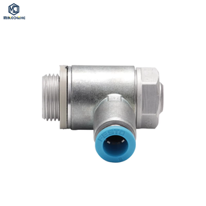 Cilindro Neumático Compacto ADVC-20-5-1-P, Diámetro de 20 mm, Carrera de 5 mm, Cilindro de Aire de Doble Acción con Amortiguación Elástica para Automatización - Product Image 1