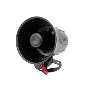 Sirena Estroboscópica Eléctrica de 12V de Fábrica Directa, Bocina Fuerte para Auto y Motocicleta, Altavoz de Alarma de Incendio con Cable, Sistema de Seguridad para el Hogar de ABS - Product Image 1