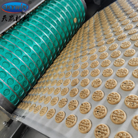 Nieuwe automatische biscuitproductielijnmachine voor soda crackers, koekjes, bakkerijgebruik, hoge productiviteit, melk/water/meel/fruit