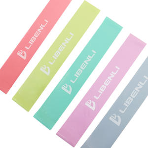 Bandas de resistencia de yoga Libenli, bandas de resistencia ligeras de látex, equipo de fitness para mujeres, bandas de ejercicio para moldear el cuerpo - Product Image 1