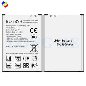 Оригинальная Замена литий-ионного полимерного аккумулятора, BL-53YH для LG G3/G3 Stylus/G3 Dual-LTE/G3 LTE-A/G3 Prime/G3 Cat.6 - Product Image 3