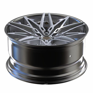 ล้อฟอร์จ 2 ชิ้น ขอบลึกแบบเต็มสี 6 รู 19x11 สำหรับรถยนต์ - Product Image 2