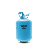 Réservoir de gonflage de ballon en métal de bouteille de gaz d'hélium en acier jetable de 13L pour le stockage et l'emballage efficaces de gaz