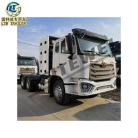 Camion tracteur d'occasion 6x4 Sino HOWO NX 8*212L Cylindres Gaz 380ch, tête de camion remorqueuse CNG, à vendre au Nigeria