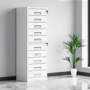 Tiroir <span class=keywords><strong>de</strong></span> rangement sous le bureau en acier minimaliste moderne avec serrure à clé pour le bureau à domicile - Product Image 4