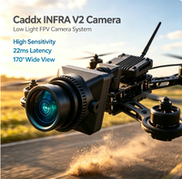 Caméra Caddx INFRA V2 pour drone FPV, simulation de vision nocturne, caméra noir et blanc sans lumière, accessoires pour drone FPV, vente en gros