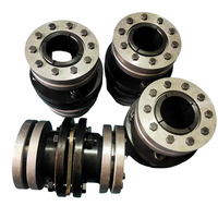 Accouplement flexible d'arbre à broches usiné CNC, fourni directement par l'usine, avec moteur et engrenage, pour pompe à eau