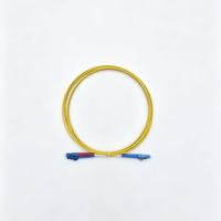 Câble de raccordement optique industriel à double fibre SM G.652D G.657A1 G.657A2 de qualité télécom, sélectionnable LC SC ST FC