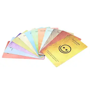 Stampa personalizzata tarocchi Oracle Decks carte di affermazione della fede regali delle carte di affermazione della dea