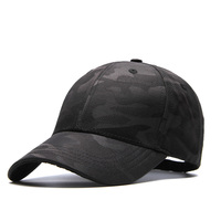 Casquette de Baseball avec Logo personnalisé pour hommes, casquette de Baseball en coton à imprimé camouflage