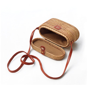 Productos de Tendencia 2023, Novedades Ecológicas, Nuevo Estilo, Bolso de Paja de Ratán Natural, Bolso de <span class=keywords><strong>Mimbre</strong></span> para <span class=keywords><strong>Playa</strong></span> para Mujer, Venta al por Mayor - Product Image 5