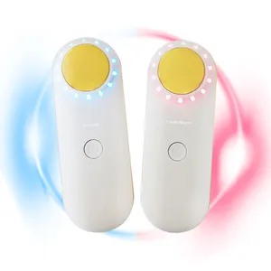 Home use beauty equipment Personal Ice Press Vibration Radio Frequency Deep Cleaning Ionic Facial Machine For Face Lifting