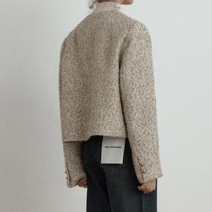 Blazer Elegante Casual para Mujer, con Abertura Lateral y Mangas Largas, Ropa de Oficina para Dama - Product Image 1