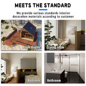 Maison préfabriquée en acier triangulaire de luxe à construction rapide, villa moderne modulaire préfabriquée, mini-maison, maison mobile, vie instantanée - Product Image 2