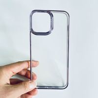 Casing HP Transparan TPU Anti Benturan Warna-warni Laris untuk iPhone 13 13 Pro 13 Pro Max