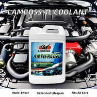 Liquide de refroidissement longue durée pour radiateur de moteur, vert et rouge, à base de glycol, antigel pour système de refroidissement automobile