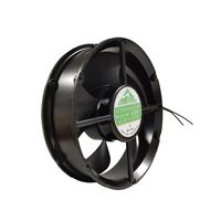 Kipas Aksial AC CFM Tinggi 22060 220x220x60 MM 220V Kipas Buang Aliran Udara Besar untuk Pembuangan Panas Mesin Industri