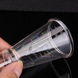 Crystal Clear Bar Jigger for Precise <strong>Alcohol</strong> Pouring Easy-to-Read Scale Double <strong>Measuring</strong> <strong>Cup</strong> for Beginner Bartenders &amp; Home Use - Product Image 3