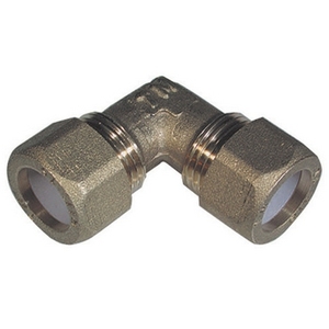 Raccordo a Doppio Gomito 1/2 X14mm per Tubi in Teflon per il Raccordo di Tubi in Rame e Tubi Idraulici - Product Image 1