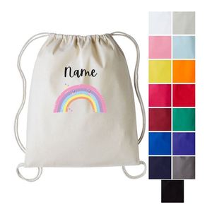 High Grade Quality Cotton Canvas Gym Sports Bag <b>Backpack</b> With Custom Logo Durable Cotton <b>Drawstring</b> <b>Backpack</b> Bag - Product Image 1