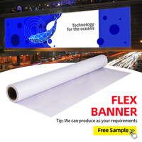 Bâche PVC souple pour publicité extérieure, rouleaux rétroéclairés/avant/après-éclairage, surface mate/brillante, 240-610 g/m², résistante aux UV, à l'eau et ignifuge