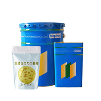 Colle polyuréthane bicomposante forte à base de solvant pour emballages souples - Imperméable et résistante à la chaleur