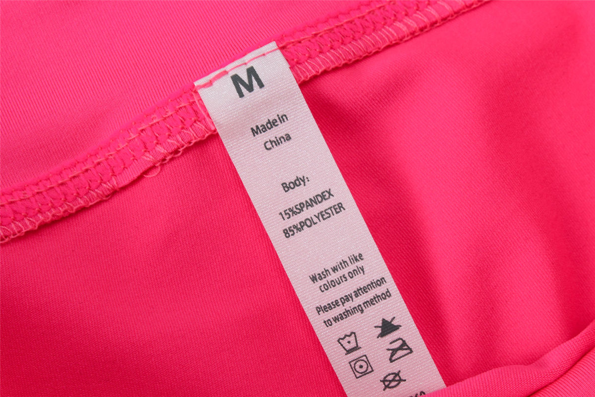 2021 hot sale solid hot pink color leggings work out leggings yoga pants