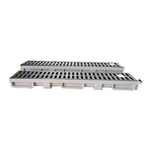Caniveau de drainage en plastique PP haute résistance avec couvercle pour allée et jardin - Product Image 2