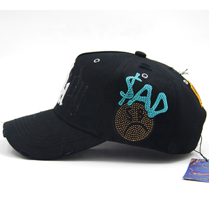 Cappellino da Baseball Unisex in Cotone di Alta Qualità con Logo Ricamato 3D, Visiera Curva, Regolabile, 5 Pannelli, Nuovo Marchio Originale - Product Image 4
