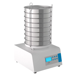 Yüksek kalite 7 inç akıllı laboratuvar titreşimli ekran makinesi 1 yıl mekanik titreşim elek Motor parçacık boyutu pompası - Product Image 1