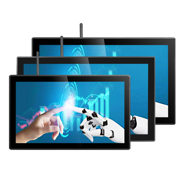 18.5 Inch 1920*1080 Sunlight Readable 1000 Nits Android Panel PC Waterproof Industrial Capacitive Touch All in One PC Monitor
