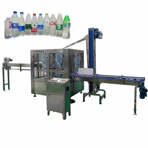 Automatic PET Plastic Bottled Pure Mineral Drinking Still Water Filling Packing Machine A to Z Small Business Production Line