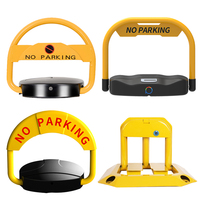 Verrou de parking intelligent automatique à commande à distance en acier inoxydable, alimenté par énergie solaire, anti-collision, avec application Bluetooth