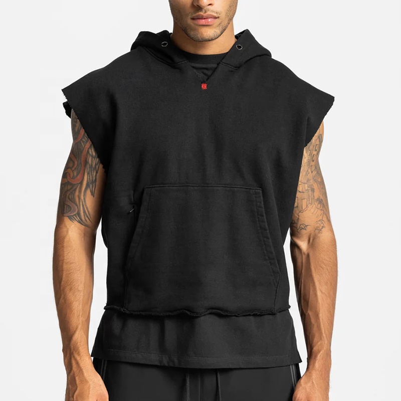 Cotton Oversized Washed Gym Hoodie