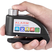 Antivol de disque JINJIAN avec alarme 110 dB – Verrou de frein à disque étanche avec fonctions de sécurité pour moto, vélo électrique et vélo